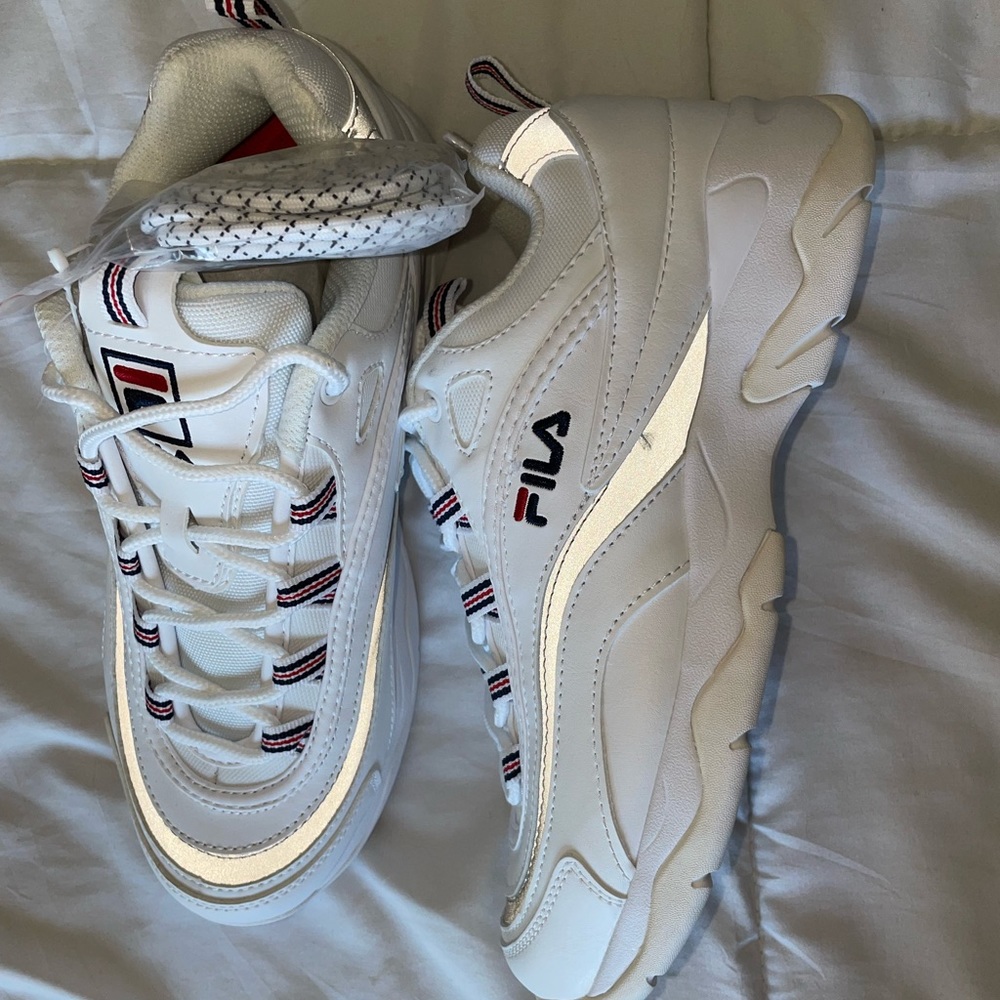 Filas white chunky sneaker